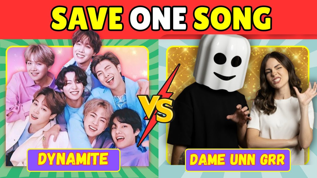 Save ONE SONG! 🎶 K-Pop vs Pop Showdown | Music Quiz