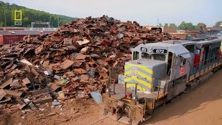 Мега слом  Как умирают поезда National Geographic