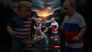 When Trump & Putin Fight on a Mountain Edge 😂⛰️ Details