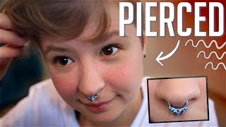Surprise, I Pierced my Septum :)