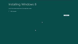 Installing Windows 8 build 8330