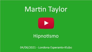 4a de junio 2021 – Prelego de Martin Taylor