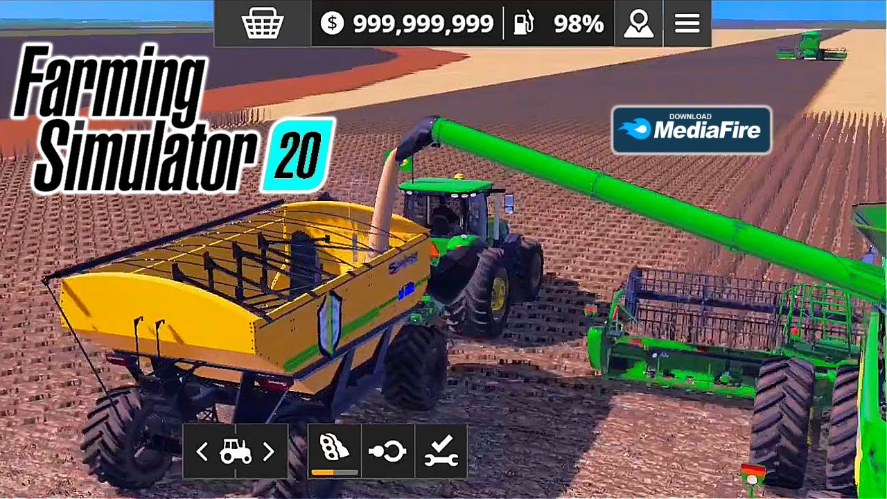🚜FS20 Com Mods Brasileiro - saiu apk Farming Simulator 20 Com Mods ...