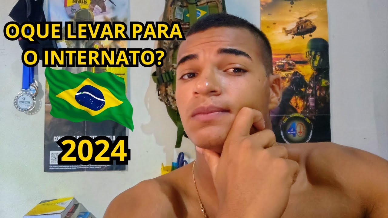 O QUE LEVAR PARA O INTERNATO DE 2024? PRECISA COMPRAR FARDA? EXERCITO BRASILEIRO