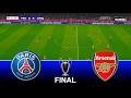 Paris Saint-Germain vs Arsenal - Final UEFA Champions League 2026 / Full Match UCL / PES 21 Gameplay