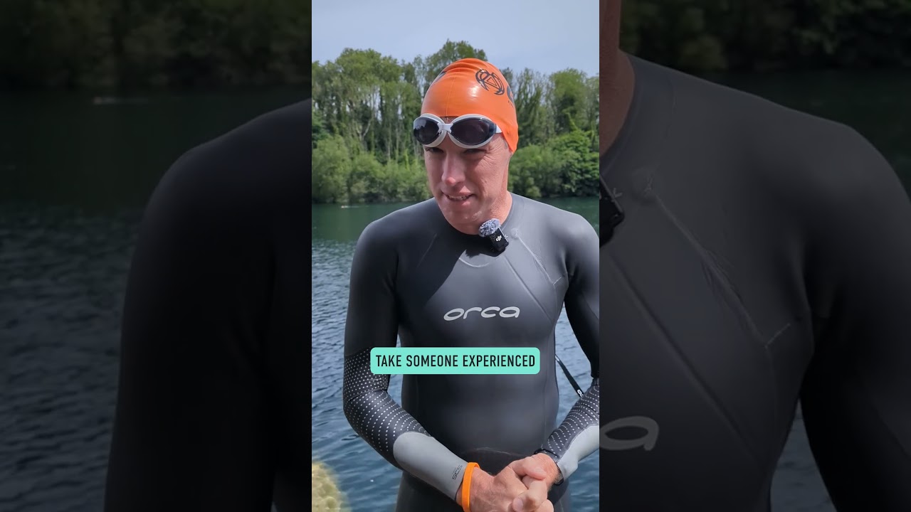 Feeling nervous about your first open water swim?? 🌊🏊