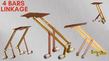 Unveiling the Magic: The Four Bar Linkage Mechanism Explained.
