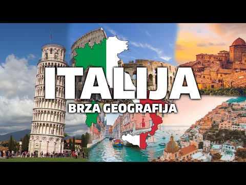 Video: Geografija Italije: karta i geografske činjenice