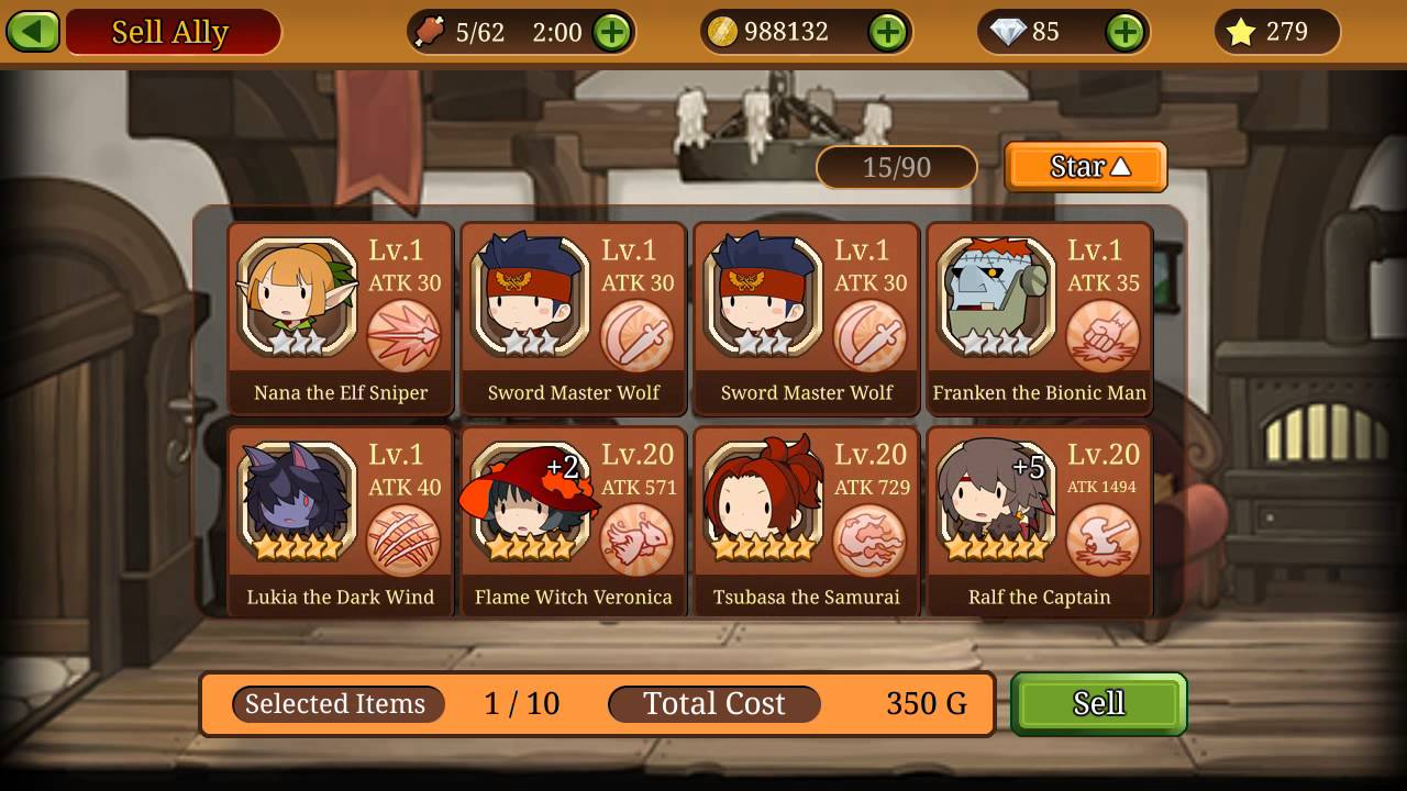 Knights n Squires [How to play] {quick sell items} {quick