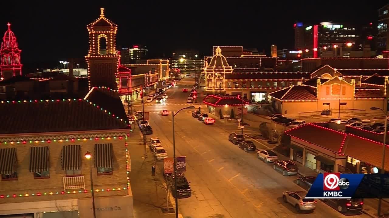 Plaza Lights turned back on Wednesday to honor frontline workers