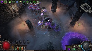 PoE Delirium - Simulacrum Final Waves -  Blade Vortex Assassin (Poison)