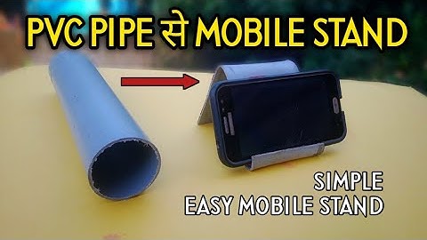 How To Make Mobile Stand At Home . घर पे बनाओ easy Mobile stand