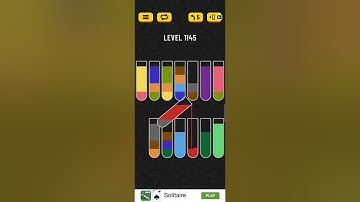 water sort puzzle level 1145