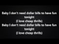 Sia - Cheap Thrills Ft. Sean Paul [Lyrics] | AZLYRICS
