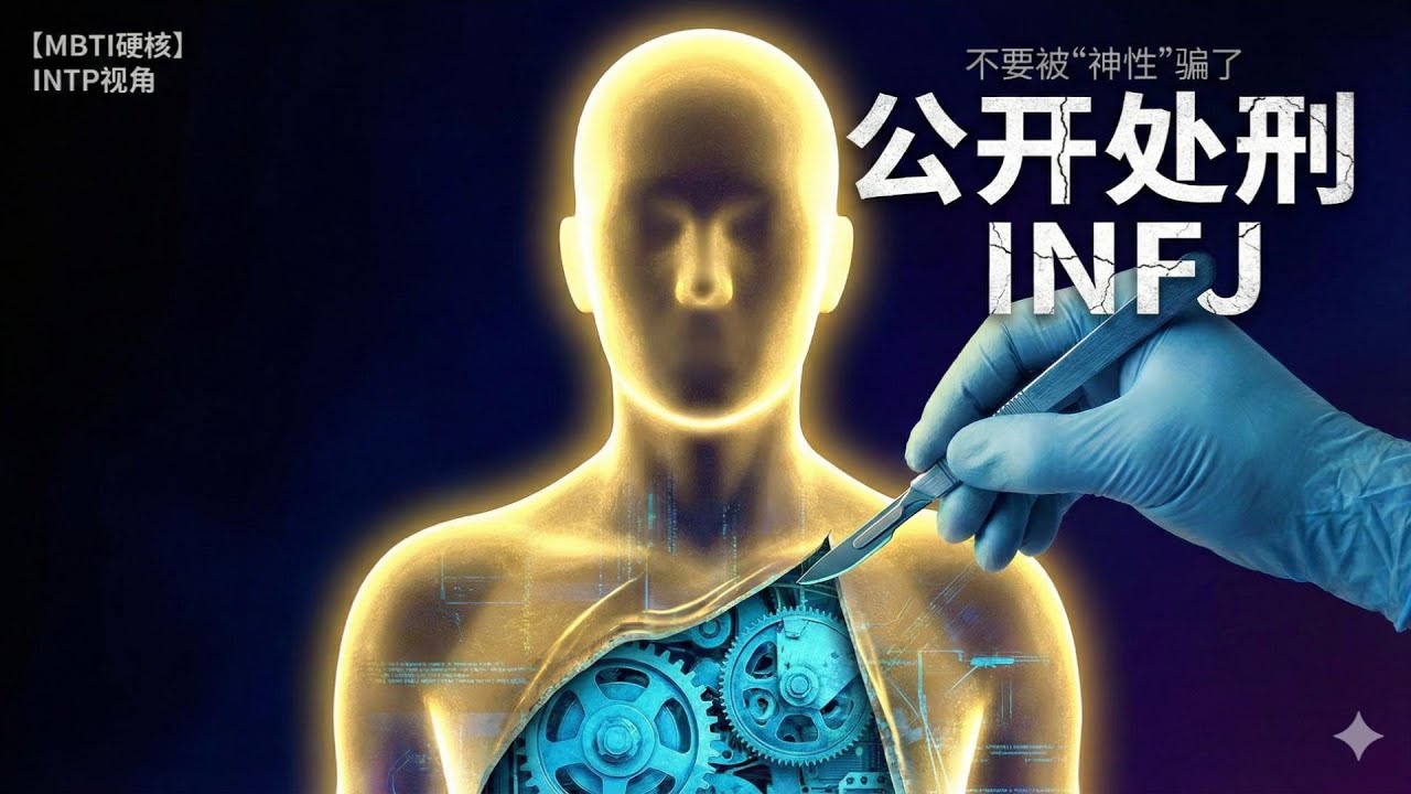 【MBTI硬核】不要被INFJ 的“神性”骗了，INTP 理性公开处刑INFJ 。