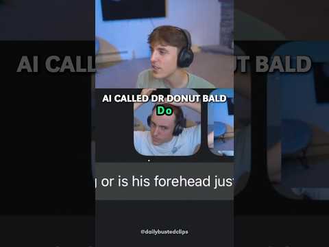 Dr donut: AI told dr donut is getting bald😂 #youtube #drdonut