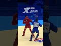 Athletes fighting and the song leading them 🎶