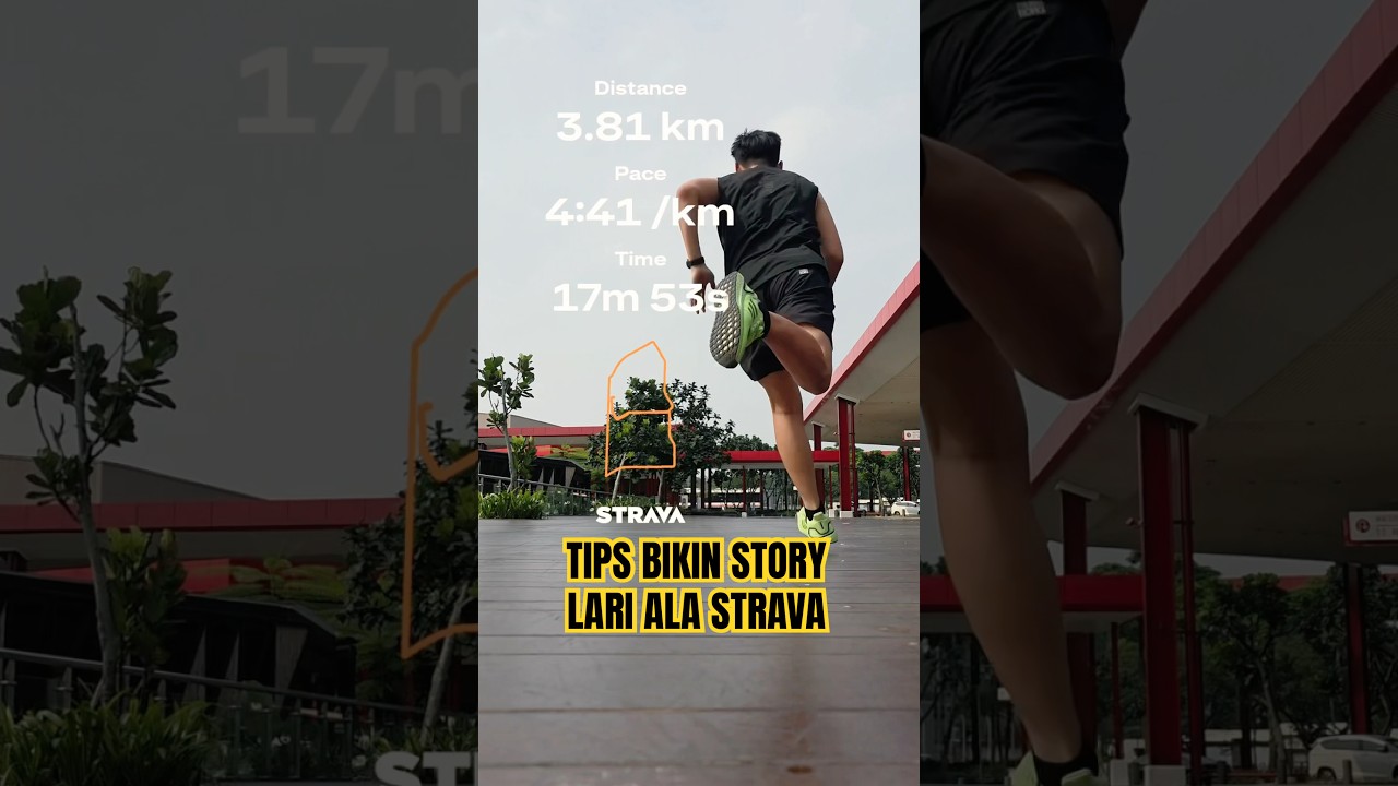 Nih gaes tips story lari ala strava lagi ges, selamat mencoba peeps!!! #tips #tutorialfoto #shorts