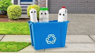 When sorting plastic for your curbside pickup, ignore symbols and numbers; recycle plastic by shape!
