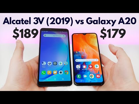 Alcatel 3V  2019  vs Samsung Galaxy A20 Who Will Win 
