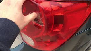 Chevy Equinox Pontiac Torrent Tail light replacement