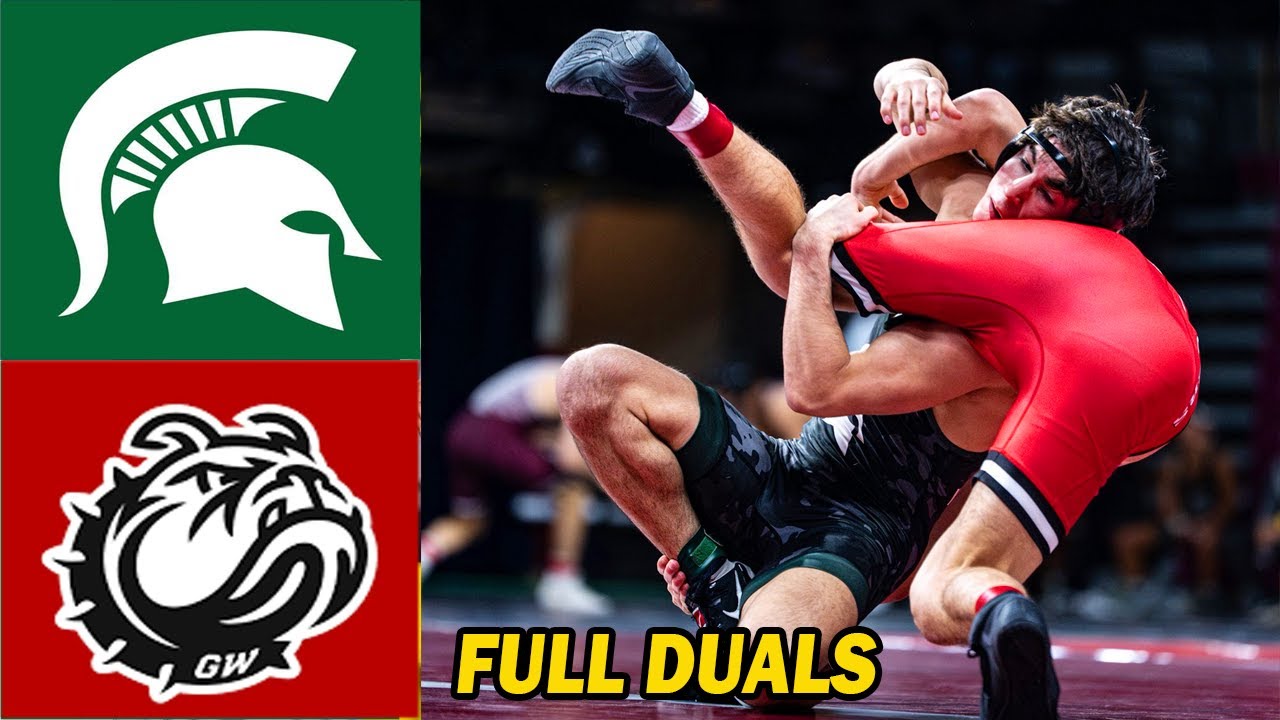 Michigan State vs. Gardner Webb Full Duals Men's College Wrestling 2025
