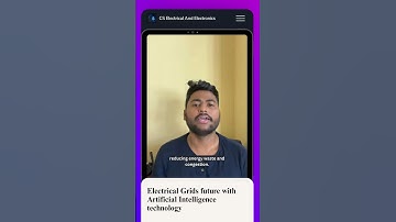 AI In Power Grid? Artificial Intelligence  #electronics #electricalengineering