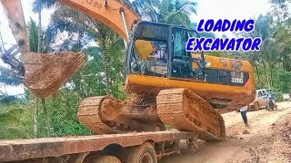 PAANO MAG SAMPA NG EXCAVATOR SA SELF-LOADING