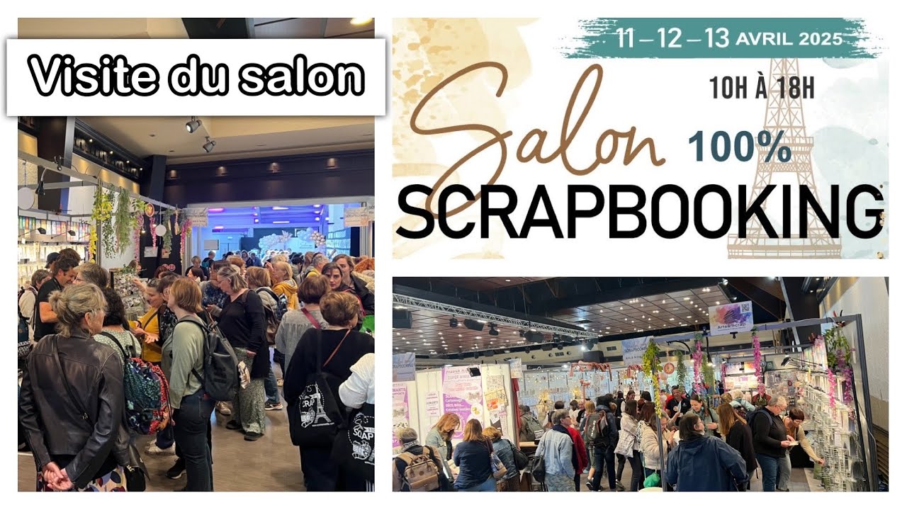 SALON 100% Scrapbooking - Paris 2025 - Univers Créatifs