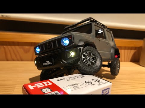 京商 ミニッツ4x4 ジムニーシエラ に 電飾をつけてみた KYOSHO MINI