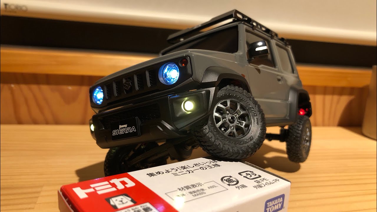 京商　ミニッツ4x4 LEDライト付 サーフからジムニーへ変更 京商 ミニッツ4x4 LEDライト付 サーフからジムニーへ変更｜京商 ミニッツ