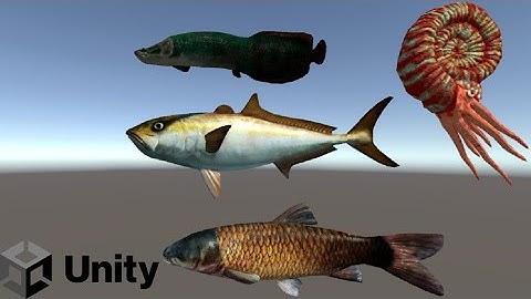 Janpec Underwater Animal Pack In Unity Part 1