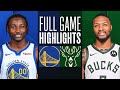 WARRIORS At BUCKS FULL GAME HIGHLIGHTS January 13 2024