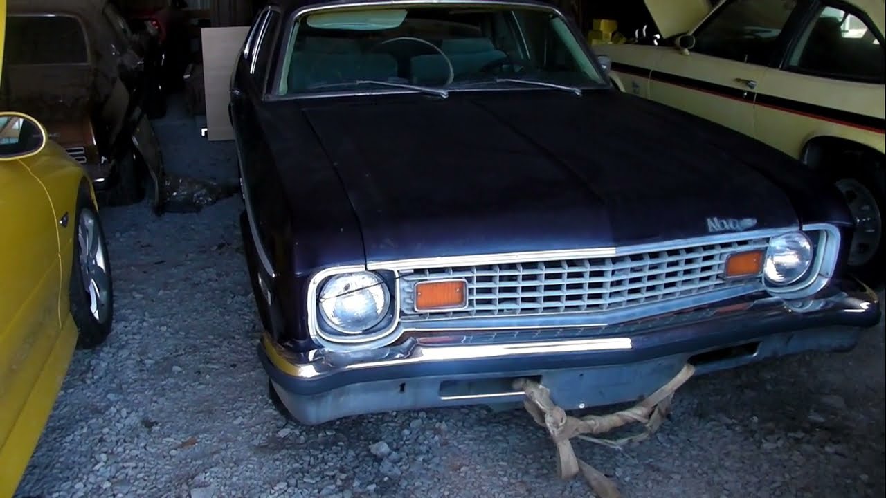 Checking Chevy Nova For Numbers Matching Engine