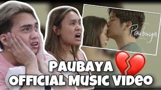 Paubaya Offcial Music Video Moira Dela Torre | Reaction Video | Denver Sinas ft Jaica Lawama