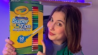 BUENOS, BONITOS y BARATOS?  reseña CRAYOLA SUPERTIPS