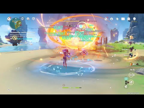 Genshin Impact (v1.6). #38. Бесконечная битва. Выжженная земля