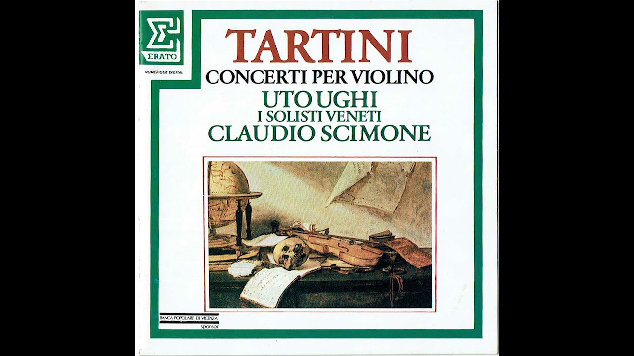 Tartini Violin Concerto A-minor D.113 Uto Ughi Claudio Scimone