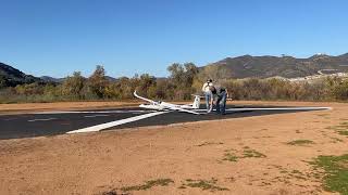 Aaron launching his FES Paritech DG 1000