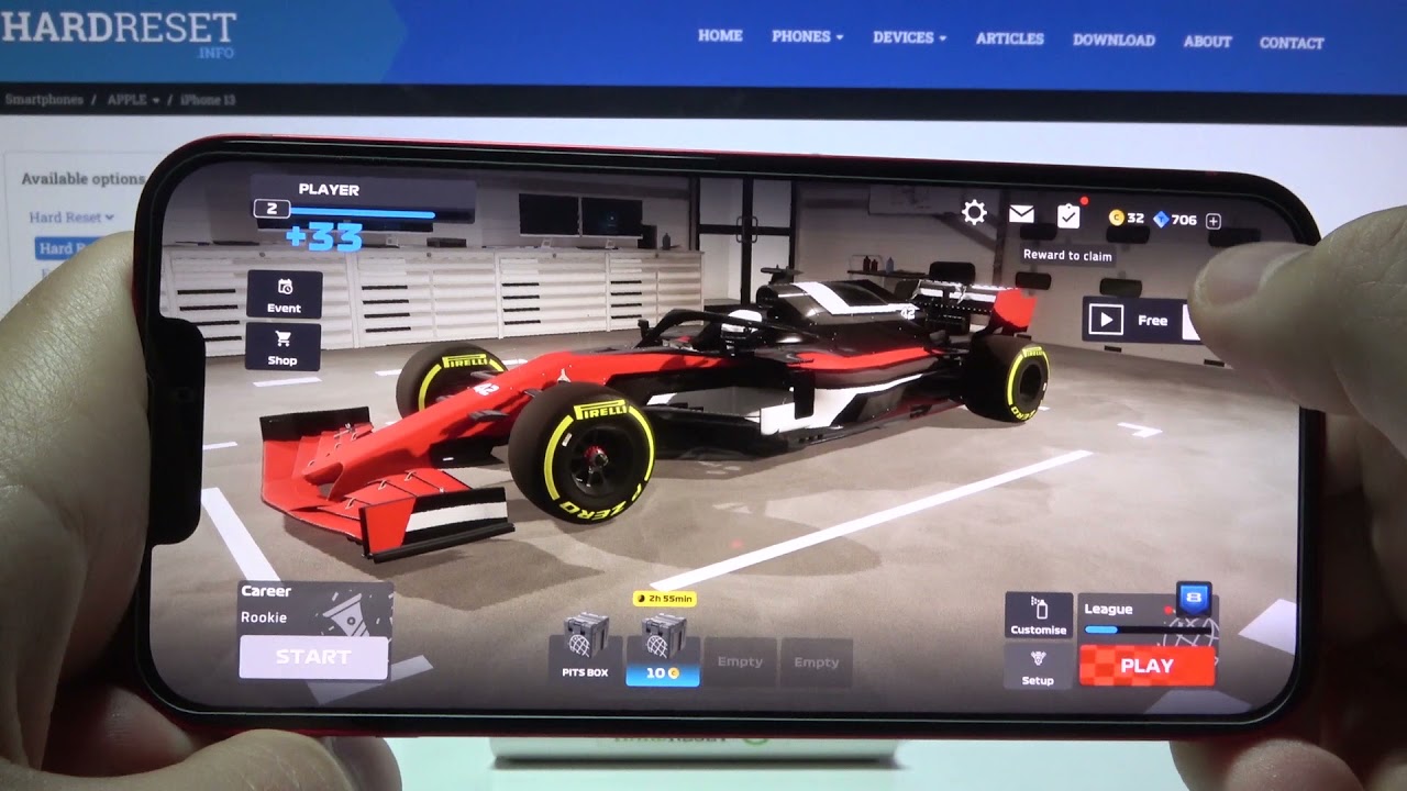 Как iPhone 13 проявит себя в F1 Mobile Racing / iPhone 13
