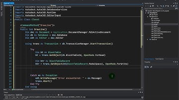 Creating a Line in AutoCAD using VB.NET