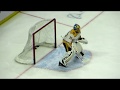 Rinne and Saros during pre-game warm-up at the Predators @ Senators hockey game