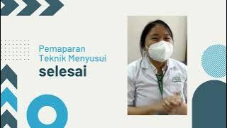 Teknik Menyusui - Penyuluhan Stunting KKN Universitas Diponegoro Kel. Dadapsari