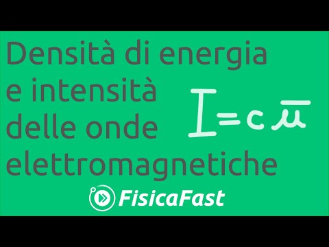 Video: Come si calcola l'energia di un'onda elettromagnetica?