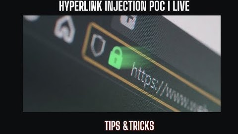 🚨 Hyperlink Injection POC 🚨 | LIVE NASA