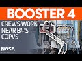 Booster 4's Test Preparations Continue | SpaceX Boca Chica