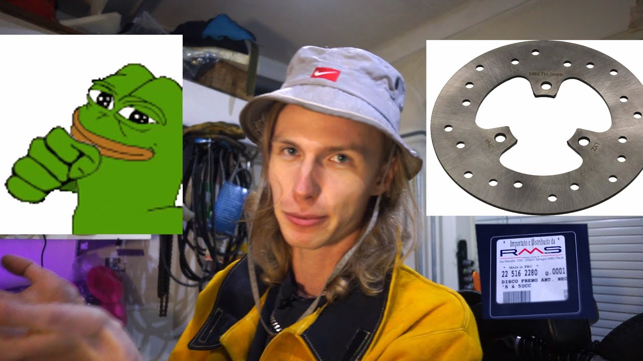 Schijfrem en Tomos voorvork upgrade voor de Citta