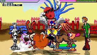 Mugen Request Team Dogs Vs Team Mascots 4V4 Simul