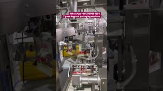 Zipper bag filling and sealing machine Doypack packaging machine #machine