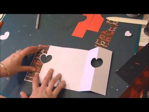 Vidéo: Deux Cartes Postales Avec Des Petits Coeurs